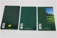2000-2009 Masters Tournament Yardage Guides + ANGC Yardage Guide - Eleven (11)