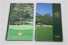 2000-2009 Masters Tournament Yardage Guides + ANGC Yardage Guide - Eleven (11)
