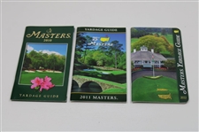 2010-2022 Masters Tournament Yardage Guides - Thirteen (13)