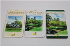2010-2022 Masters Tournament Yardage Guides - Thirteen (13)
