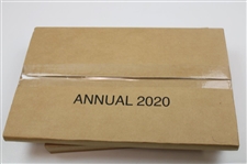 2019, 2020, 2021 & 2022 Masters Tournament Annuals - Unopened