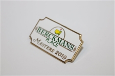 2019 Masters Tournament Berckman's Place VIP Pin
