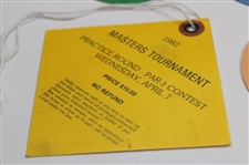 1982 Masters Tournament Monday, Tuesday & Wednesday Practice Rd Tickets - Craig Stadler Winner