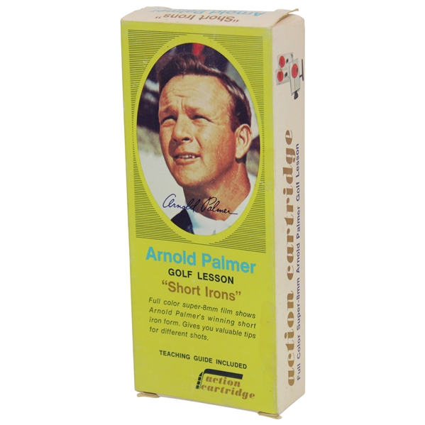 Classic 1970 Arnold Palmer Golf Lesson "Short Irons" Action Cartridge in Box