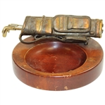 Classic Golf Themed Set of Clubs Ash Tray