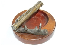 Classic Golf Themed Set of Clubs Ash Tray