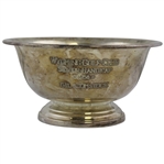 1958 Wyoming Golf Club Seniors Handicap Trophy Bowl Won by Gil Comstock