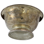 1958 Wyoming Golf Club Seniors Handicap Trophy Bowl Won by Gil Comstock