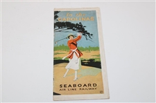 Four (4) Vintage Golf Brochures - Three 'Tropical Trips' & One 'In The Carolinas'