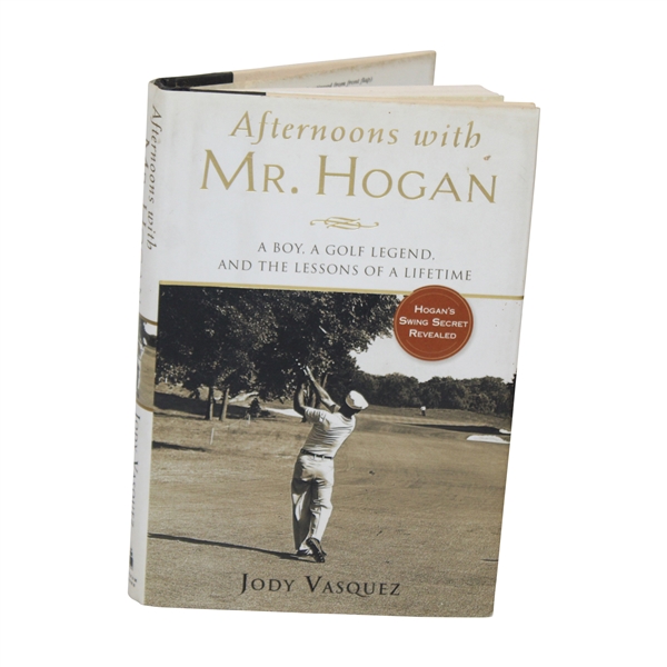 2004 Afternoons With Mr. Hogan First Printing By Jody Vasquez