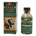 1945 Panda Factory Leather Shoe Finish For Golf W/Box
