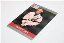 Arnold Palmer Signed 1990 Senior Pga Tour Golf Card JSA ALOA