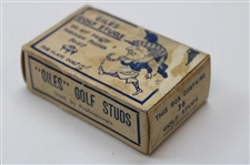 Vintage Giles Golf Studs For Shoes w/Box circa 1920's/30's