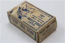 Vintage Giles Golf Studs For Shoes w/Box circa 1920's/30's