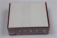 Unopened 2001 Upper Deck Red Premiere Edition Golf Box
