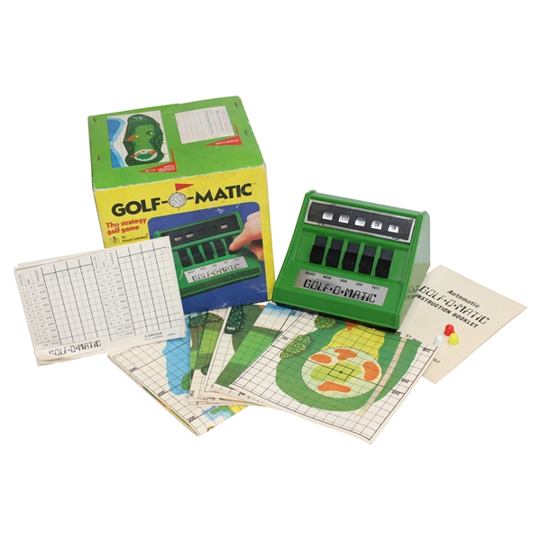 Vintage Golf-O-Matic Strategy Golf Game w/Box