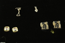 Vintage Golf Jewelry Display Box