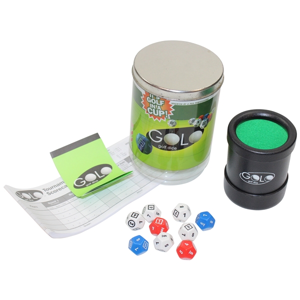 Vintage "Its Golf In A Cup" Dice Game