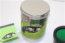 Vintage It's Golf In A Cup Dice Game