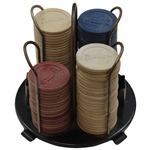Set of Golf Themed Poker Chips
