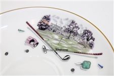 Royal Worcester Fine Bone China Golf Themed Tea Cup Set