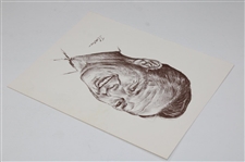 Jack Nicklaus & Arnold Palmer Sketches By Artist J. Carlton