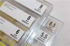 Five (5) 1977-79 Sportscaster Oversize Golf Cards BVG
