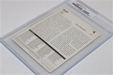 Five (5) 1977-79 Sportscaster Oversize Golf Cards BVG