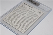 Five (5) 1977-79 Sportscaster Oversize Golf Cards BVG