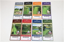 2011 US Open at Congressional Full Ticket Set - Mon-Playoff - Rorys 1st Major Win - 8 Tickets