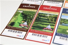 2011 US Open at Congressional Full Ticket Set - Mon-Playoff - Rorys 1st Major Win - 8 Tickets