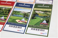 2011 US Open at Congressional Full Ticket Set - Mon-Playoff - Rorys 1st Major Win - 8 Tickets