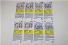 2011 US Open at Congressional Full Ticket Set - Mon-Playoff - Rorys 1st Major Win - 8 Tickets