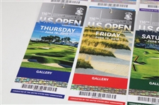 2016 US Open at Oakmont CC Complete Ticket Set - Dustin Johnson Winner