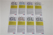 2016 US Open at Oakmont CC Complete Ticket Set - Dustin Johnson Winner