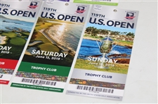 2019 US Open at Pebble Beach Complete 7 Day Ticket Set - Gary Woodland Winner