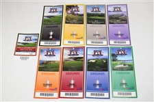 2010 US Open at Pebble Beach Complete Ticket Set with Voucher - Graeme McDowell Winner