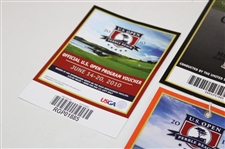 2010 US Open at Pebble Beach Complete Ticket Set with Voucher - Graeme McDowell Winner