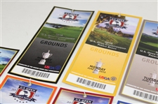 2010 US Open at Pebble Beach Complete Ticket Set with Voucher - Graeme McDowell Winner