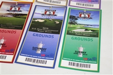 2010 US Open at Pebble Beach Complete Ticket Set with Voucher - Graeme McDowell Winner