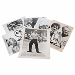 Six (6) Jack Nicklaus Photos From The Masters, PGA Championship, Open Championship & more