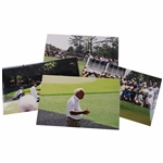 Four (4) Arnold Palmer 2004 Masters Tournament Original Photos- Palmers Last Masters