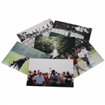 Six (6) Masters Tournament Tiger, Seve, Daly/Zoeller, Scoreboard & Magnolia Ave Original Photos