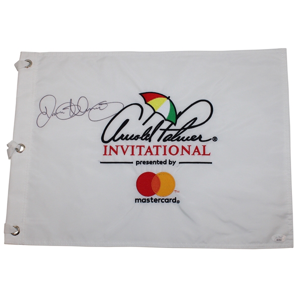 Rory McIlroy Signed Arnold Palmer Invitational White Embroidered Flag JSA #ZZ17018