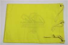 Tiger Woods Signed Arnold Palmer Invitational Yellow Embroidered Flag JSA #ZZ17009