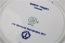 Walter Hagen, Glenna Collett Vare & Gene Sarazen The Memorial Tournament LTD ED Inaugural Honoree Plates