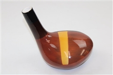 Classic Large Porcelain Persimmon Golf Club Head Decanter