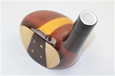 Classic Large Porcelain Persimmon Golf Club Head Decanter
