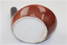 Classic Large Porcelain Persimmon Golf Club Head Decanter