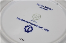 Harry Vardon & Byron Nelson The Memorial Tournament LTD ED Inaugural Honoree Plates